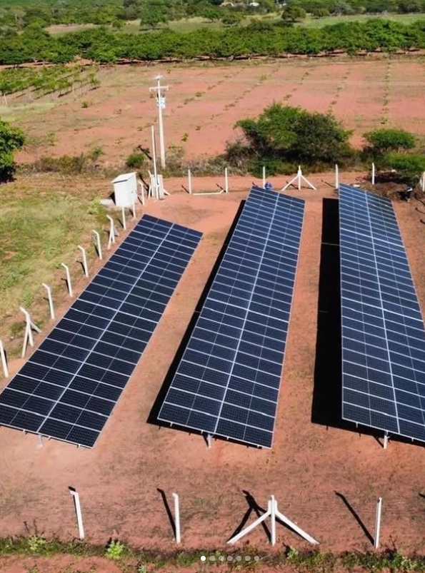 Usina solar - Severiano Melo - geração em grande escala